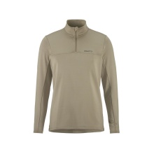 Craft Sport Long Sleeve Shirt CORE Gain (Midlayer, Half-Zip) beige Men