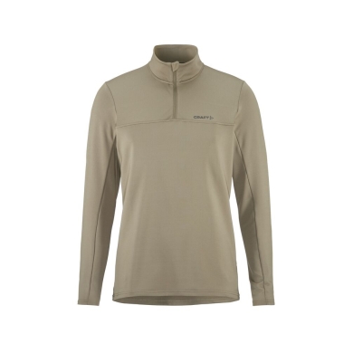 Craft Sport Long Sleeve Shirt CORE Gain (Midlayer, Half-Zip) beige Men