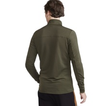 Craft Sport Long Sleeve Shirt CORE Gain (Midlayer, Half-Zip) Dark Olive Green Men's