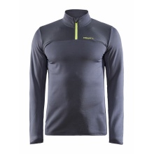 Craft Sport Long Sleeve Shirt CORE Gain (Midlayer, Half-Zip) asphalt grey Men's