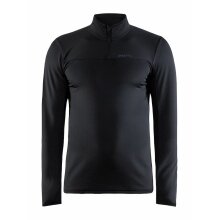 Craft Sport Long Sleeve Shirt CORE Gain (Midlayer, Half-Zip) black Men's