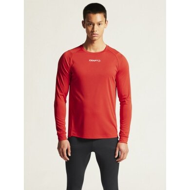 Craft Sport Long Sleeve Shirt Rush 2.0 Tee (light, functional) red men's