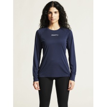 Craft Sport Long Sleeve Shirt Rush 2.0 Tee (light, functional) navy blue ladies