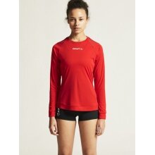 Craft Sport Long Sleeve Shirt Rush 2.0 Tee (light, functional) red ladies