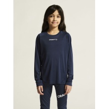 Craft Sport Long Sleeve Shirt Rush 2.0 Tee (light, functional) navy blue children