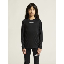 Craft Sport Long Sleeve Shirt Rush 2.0 Tee (light, functional) black Children