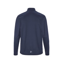 Craft Sport Long Sleeve Shirt Squad Go Halfzip (Stand-up Collar, 100% Recycled Polyester) Navy Blue Men's