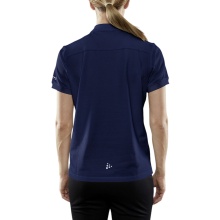 Craft Sport Polo CORE Blend (high wearing comfort) navy blue Ladies