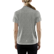 Craft Sport Polo CORE Blend (high wearing comfort) grey ladies