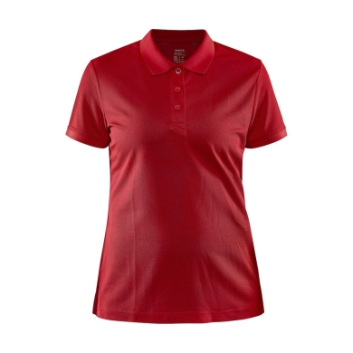 Craft Sport Polo Core Unify (functional recycled polyester) red Women