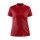 Craft Sport Polo Core Unify (functional recycled polyester) red Women