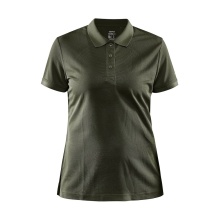 Craft Sport Polo Core Unify (functional recycled polyester) khaki green Women