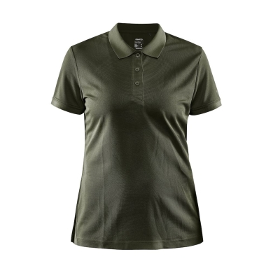 Craft Sport Polo Core Unify (functional recycled polyester) khaki green Women