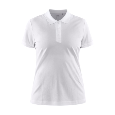 Craft Sport Polo Core Unify (functional recycled polyester) white Women