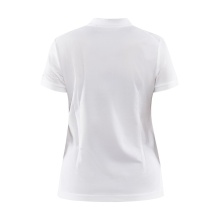 Craft Sport Polo Core Unify (functional recycled polyester) white Women