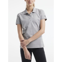 Craft Sport Polo Core Unify (functional recycled polyester) light grey Women