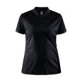 Craft Sport Polo Core Unify (functional recycled polyester) black Women