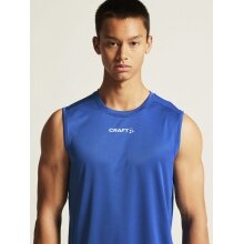 Craft Sport Tank Rush 2.0 Sleeveless Singlet (100% recycled Polyester) cobalt blue Men's