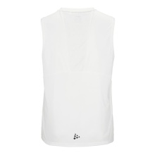 Craft Sport Tank Rush 2.0 Sleeveless Singlet (100% recycled Polyester) white Men's