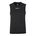 Craft Sport Tank Rush 2.0 Sleeveless Singlet (100% recycled Polyester) black Men's