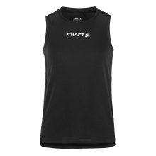 Craft Sport Tank Rush 2.0 Sleeveless Singlet (100% recycled Polyester) black Kids