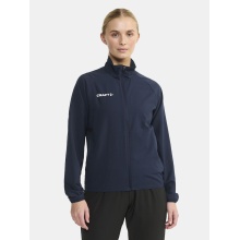 Craft Sport Training Jacket Rush 2.0 Full Zip (high elasticity) navy blue Ladies