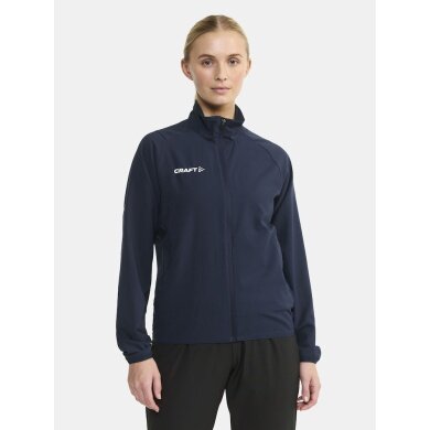 Craft Sport Training Jacket Rush 2.0 Full Zip (high elasticity) navy blue Ladies