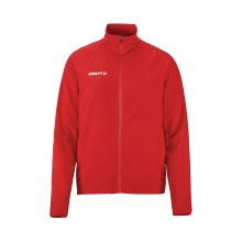 Craft Sport Training Jacket Rush 2.0 Full Zip (high elasticity) red Ladies