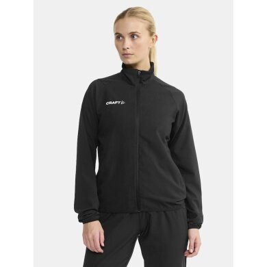 Craft Sport Training Jacket Rush 2.0 Full Zip (high elasticity) black Ladies