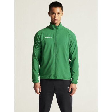 Craft Sport Training Jacket Rush 2.0 Full Zip (high elasticity) green Men's