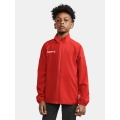 Craft Sport Training Jacket Rush 2.0 Full Zip (high elasticity) red Children