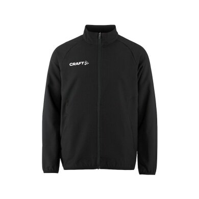 Craft Sport Training Jacket Rush 2.0 Full Zip (high elasticity) black Children