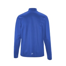 Craft Sport Training Jacket Squad Go Full Zip (Side Pockets with Zip) cobalt blue Men's