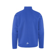 Craft Sport Training Jacket Squad Go Full Zip (Side Pockets with Zip) Cobalt Blue Kids