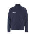 Craft Sport Training Jacket Squad Go Full Zip (Side Pockets with Zip) Navy Blue Kids