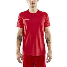 Craft Sport T-shirt Progress Indoor Jersey (elastic material) red men's