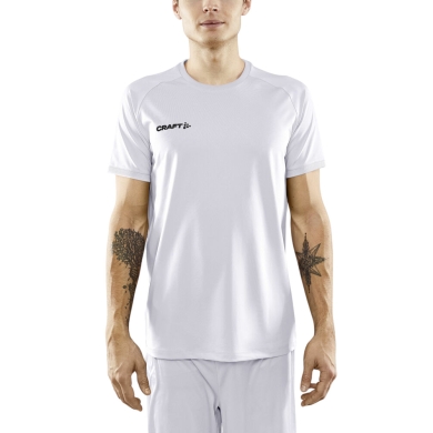 Craft Sport T-shirt Progress Indoor Jersey (elastic material) white men's