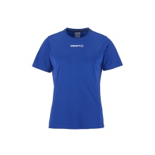 Craft Sport T-shirt Squad Go Function Tee (lightweight, quick-drying) cobalt blue Ladies