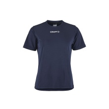 Craft Sport T-shirt Squad Go Function Tee (lightweight, quick-drying) navy blue ladies