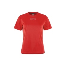 Craft Sport T-shirt Squad Go Function Tee (lightweight, quick-drying) red ladies