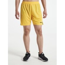 Craft Sports Shorts Short Pro Control short yellow/black Men