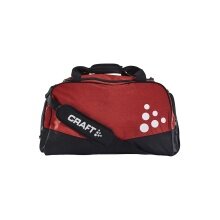 Craft Sports Bag Squad Duffell Large - 50x28x33cm - 38 Litres - black/red