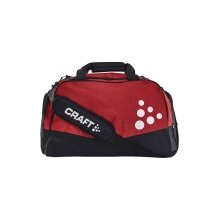 Craft Sports Bag Squad Duffell Medium - 45x27x30cm - 33 Litres - black/red