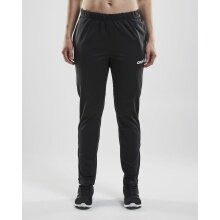 Craft Sports Pants Squad Pant - soft and functional material - long black Women