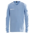 Craft Sport Long Sleeve Shirt (Jersey) Squad Solid - high elasticity, ergonomic design - light blue Children