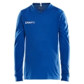 Craft Sport Long-sleeved Shirt (Jersey) Squad Solid - high elasticity, ergonomic design - royal blue Children