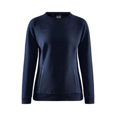 Craft Sweatshirt Core Soul Crew (comfortable fit, front zipper) darknavy Women