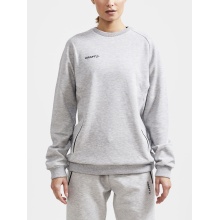 Craft Sweatshirt Core Soul Crew (comfortable fit, front zipper) light grey Women