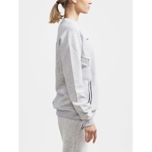 Craft Sweatshirt Core Soul Crew (comfortable fit, front zipper) light grey Women