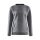 Craft Sweatshirt Core Soul Crew (comfortable fit, front zipper) dark grey Women